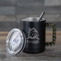 CarpLife Black Etched Tea Spoon